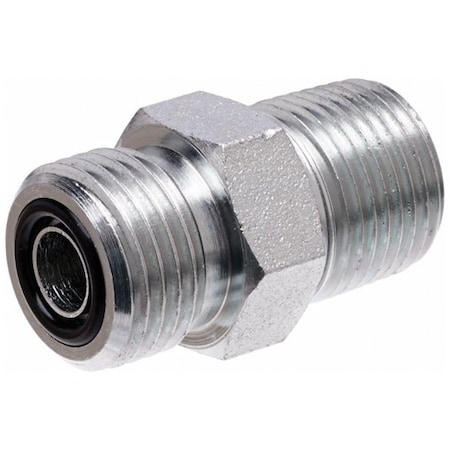 Gates Hydraulic Adapter-Sae To Sae, G60770-0808 G60770-0808